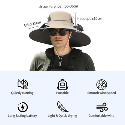 Magic  - Solar Powered Fan Hat